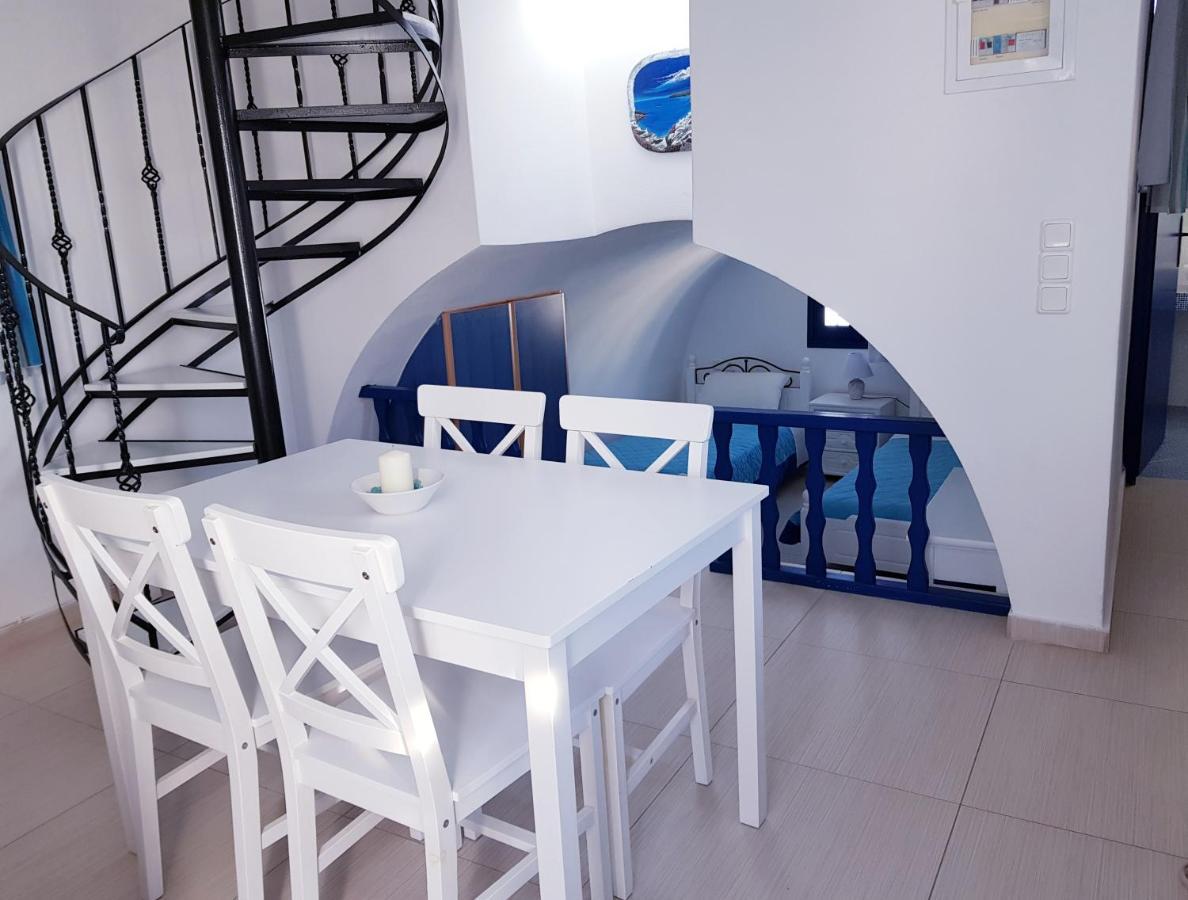 White & Blue Apartment Perivolos  Ngoại thất bức ảnh